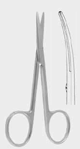 Ножиці ЛЕКСЕР (LEXER) для дітей, вигнуті, 10 см (cm)